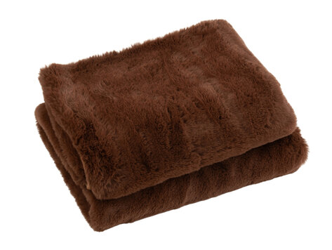 Plaid bruin 130x180 cm