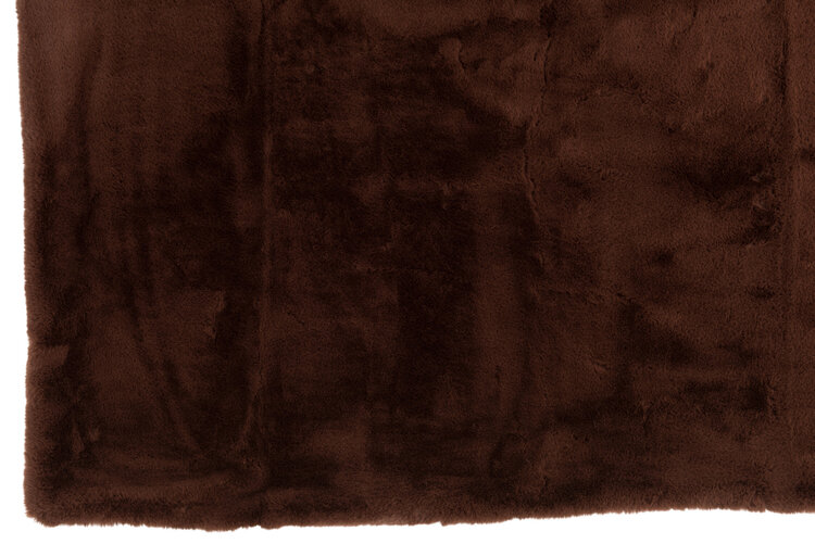 Plaid bruin 130x180 cm