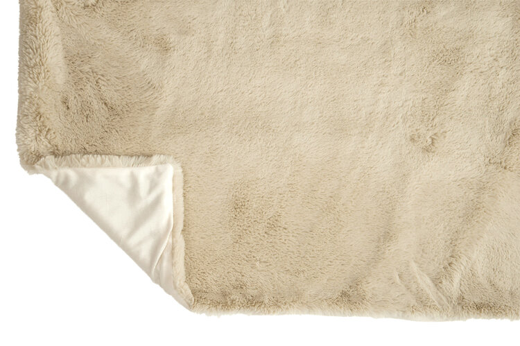 Plaid beige 130x180 cm