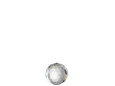Decoratie object Presse Papier Bal kristalglas medium