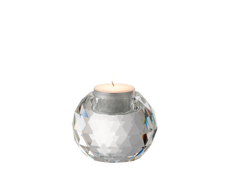 Theelicht Bal kristalglas