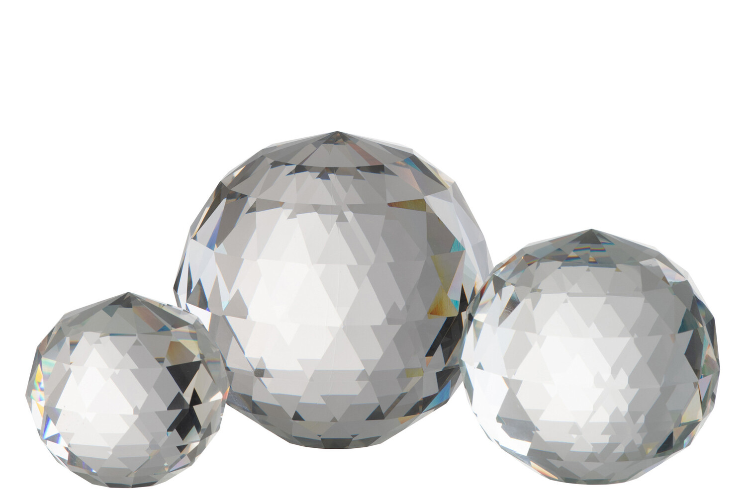 Theelicht Bal kristalglas