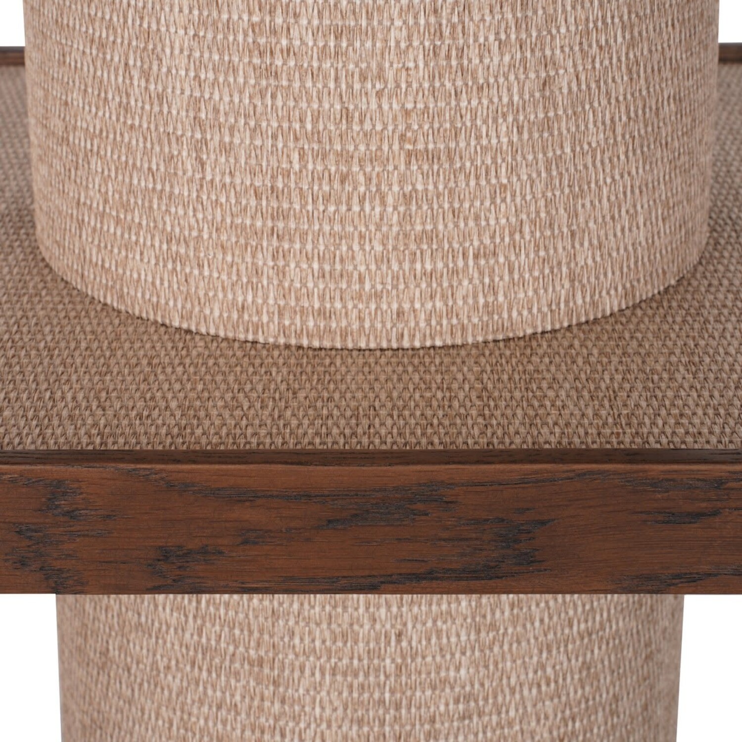 Richmond Interiors Wandkast Willox bruin eiken linnen