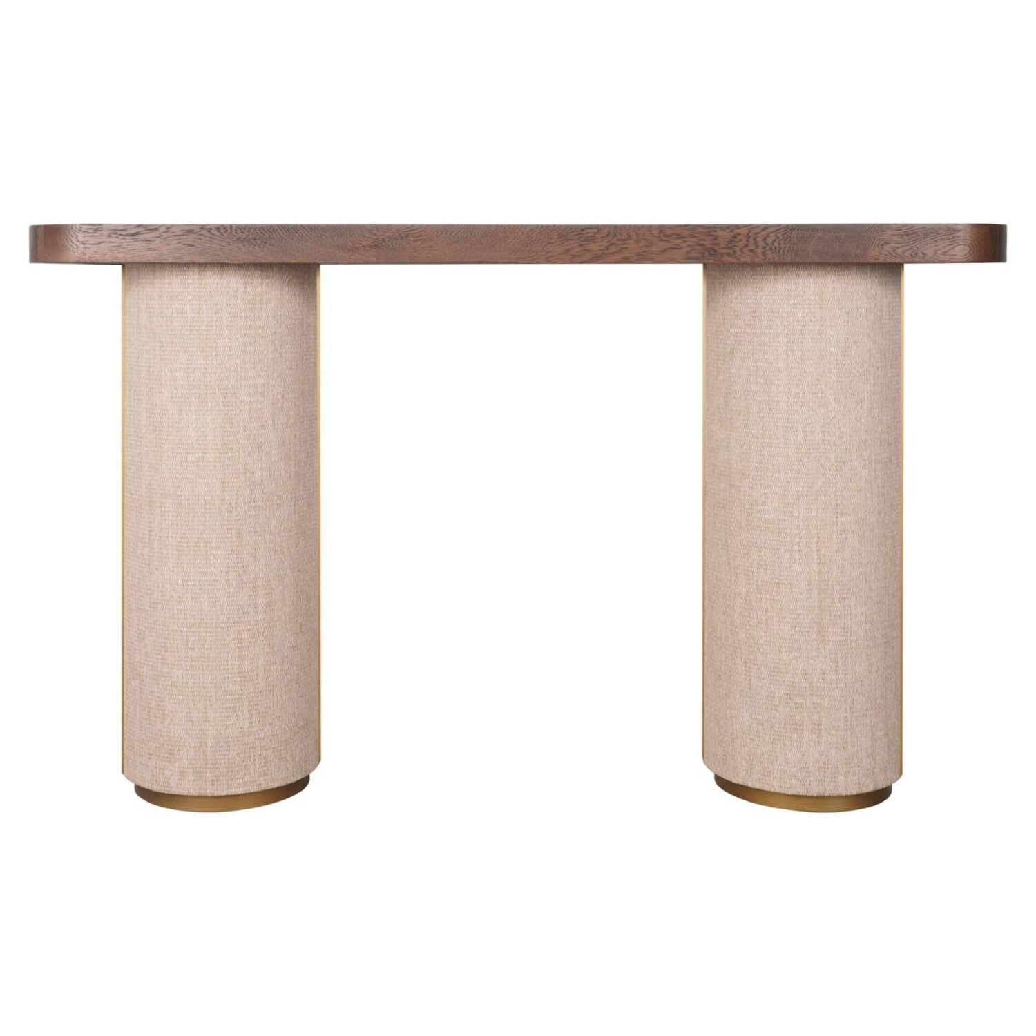 Richmond Interiors Console wandtafel Willox bruin eiken linnen