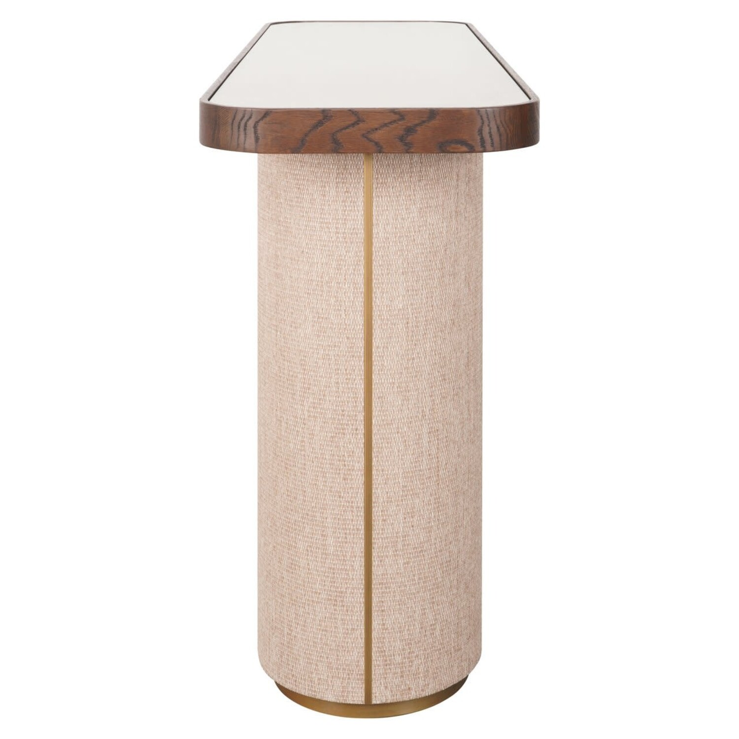 Richmond Interiors Console wandtafel Willox bruin eiken linnen