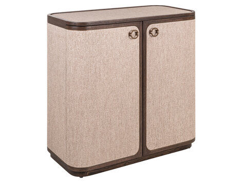 Richmond Interiors Dressoir Willox bruin eiken linnen 2 deuren
