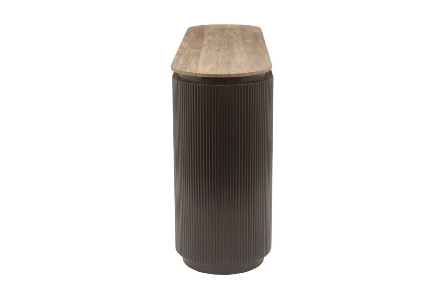 Richmond Interiors Dressoir Russo bruin travertine 4 deuren