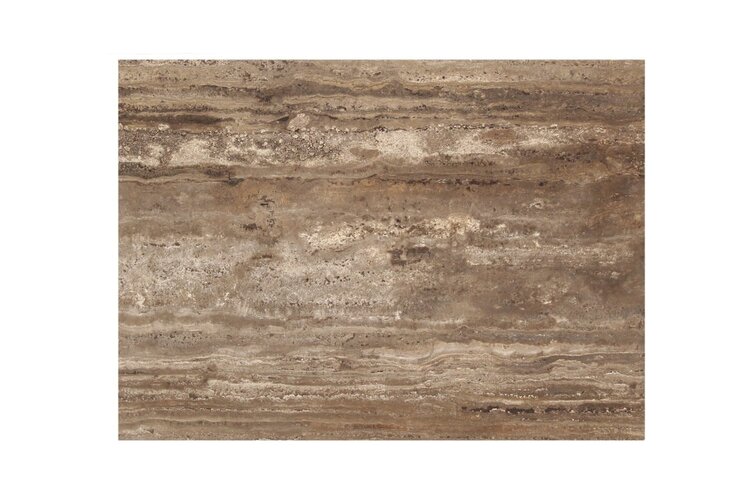Richmond Interiors Nachtkastje Russo bruin travertine 3 laden