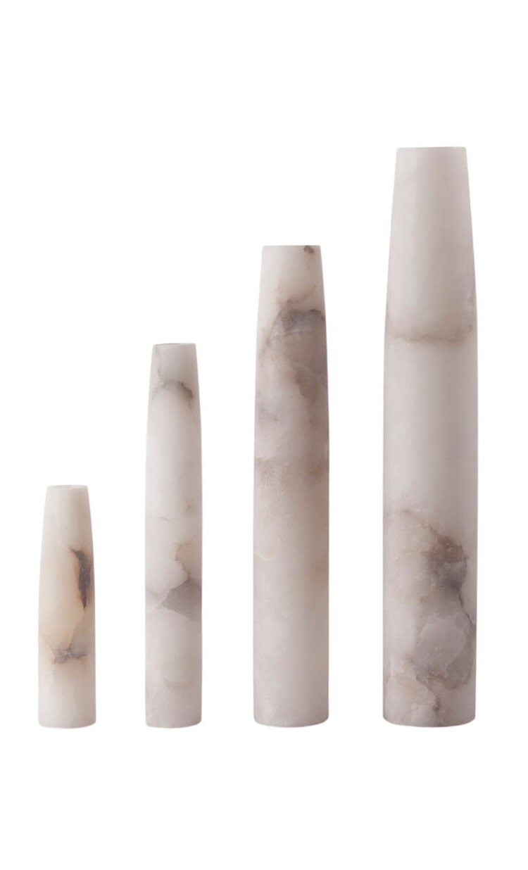 RAF Deluxe Vaas Olivia alabaster matte finish - extra large