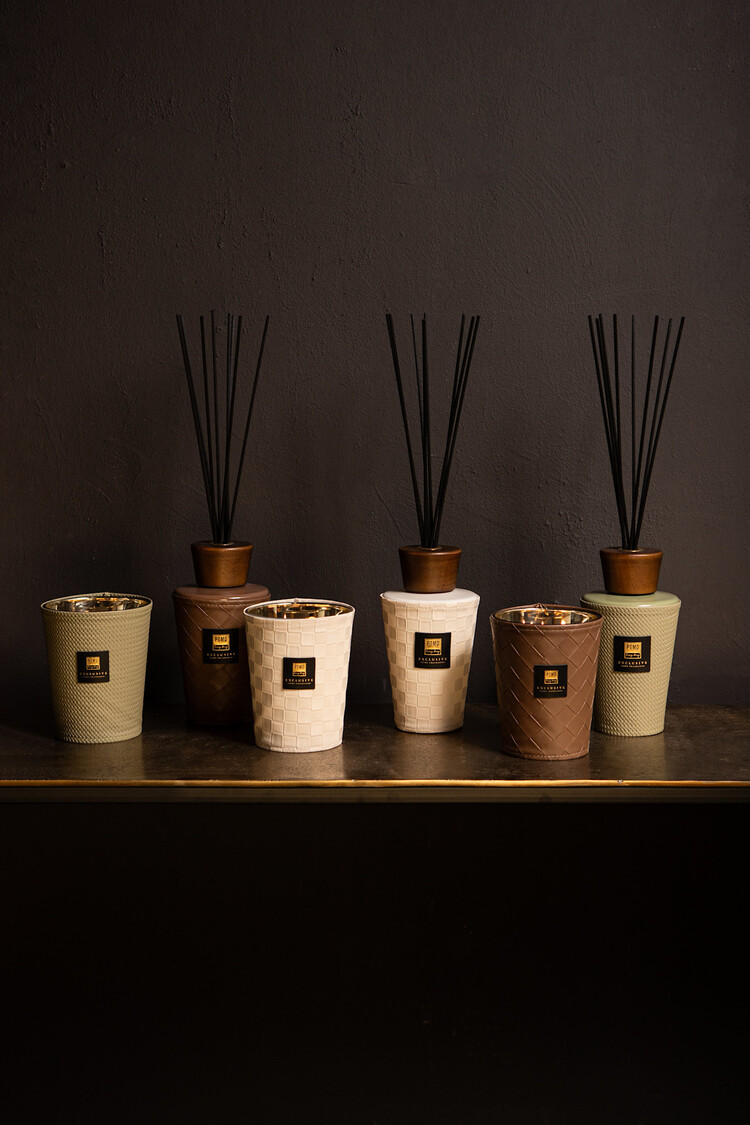PTMD Collection Oak Blackcurrant Diffuser en Geurkaars Fragrance Giftbox Set