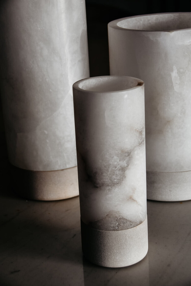 RAF Deluxe Windlicht Olvar Alabaster XXL