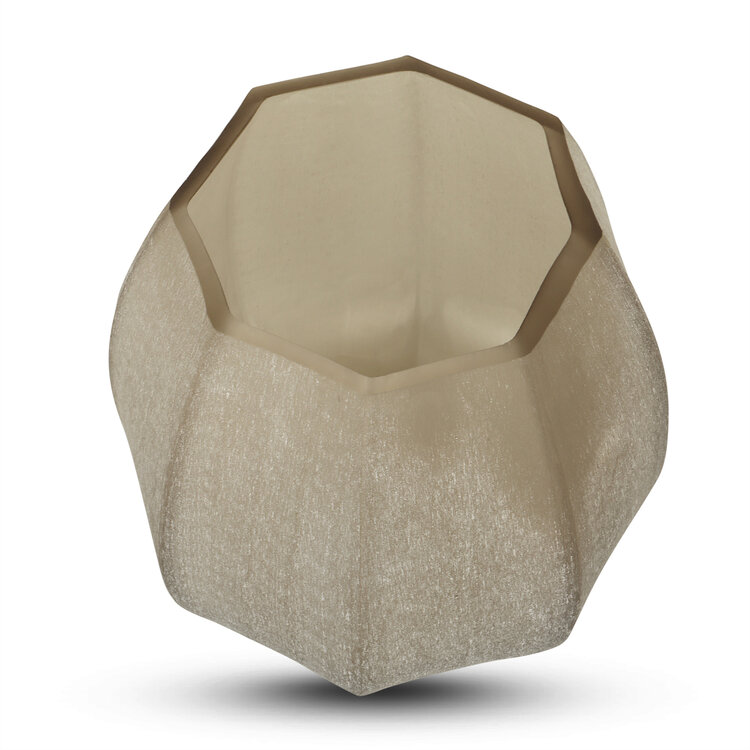 Bombyxx Theelicht Onyx Smoke Glas Small