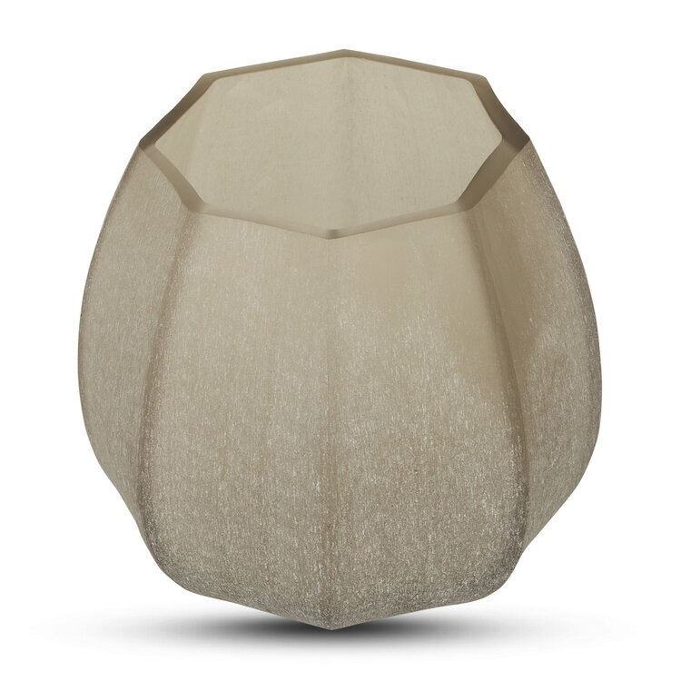 Bombyxx Theelicht Onyx Smoke Glas Small