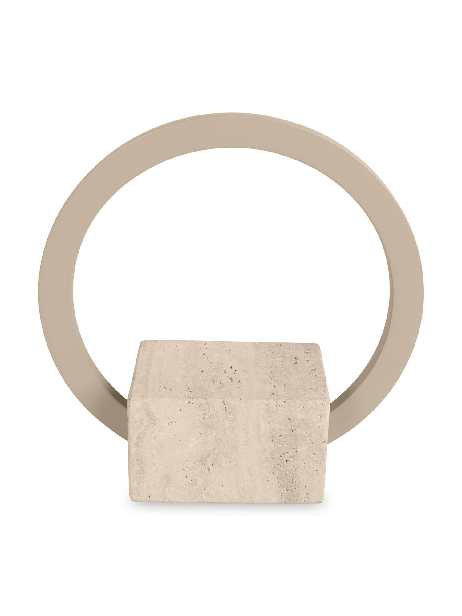 Bombyxx Ornament Kalmar Mini Travertine Aluminium Medium