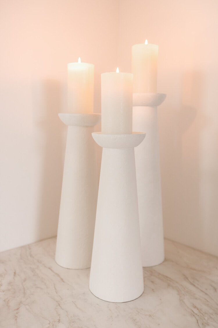 Bombyxx Kandelaar Falun Off White Texture Medium