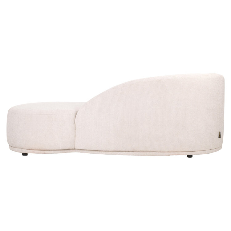 Richmond Interiors Bank Emma Cream Fancy Chaise Longue