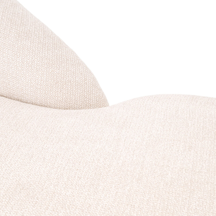 Richmond Interiors Bank Emma Cream Fancy Chaise Longue