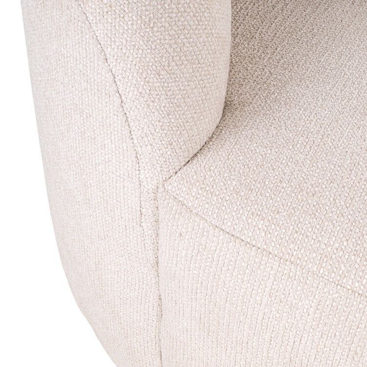 Richmond Interiors Bank Emma Cream Fancy Chaise Longue
