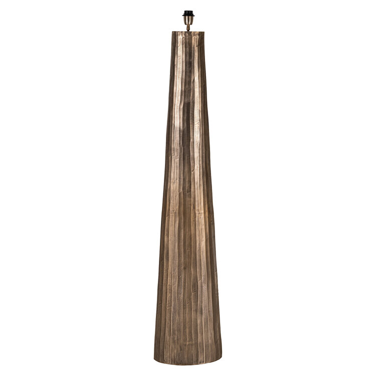 Richmond Interiors Vloerlamp Velune brass antique aluminium
