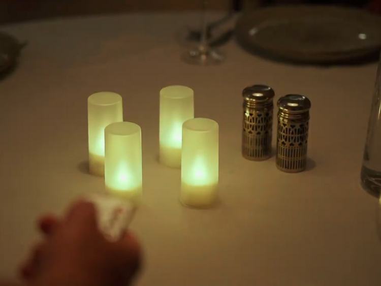 LED Waxinelichtjes Oplaadbaar Set van 6