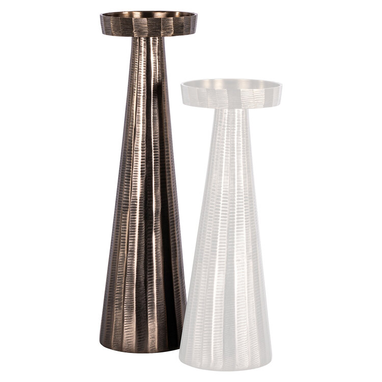 Richmond Interiors Kandelaar Evola bronze aluminium large
