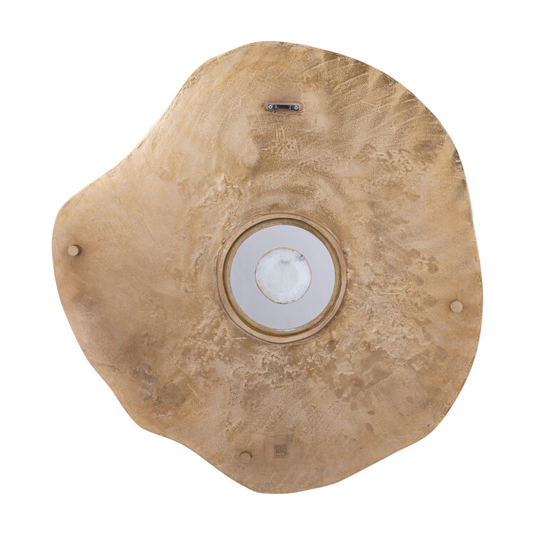 PTMD Collection Rella Beige organisch wandpaneel aluminium center stone Large