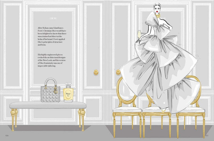 Koffietafelboek Christian Dior The Illustrated World of a Fashion Master