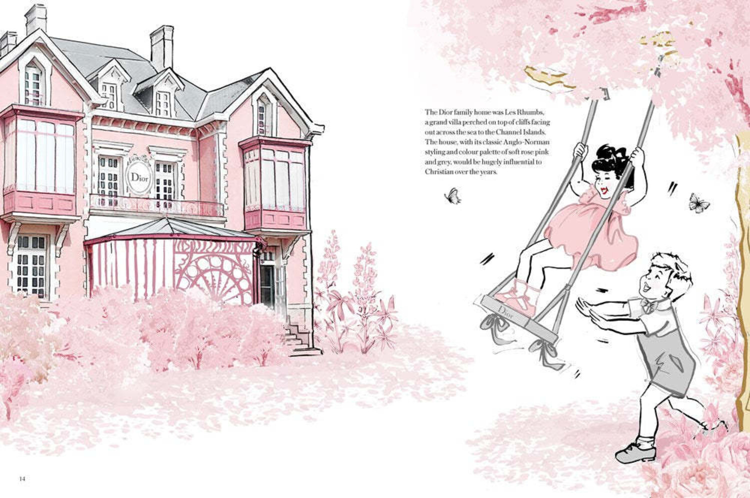 Koffietafelboek Christian Dior The Illustrated World of a Fashion Master