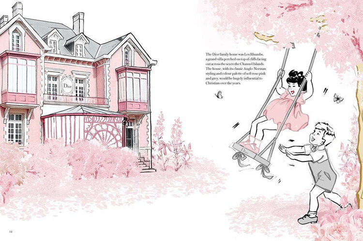 Koffietafelboek Christian Dior The Illustrated World of a Fashion Master