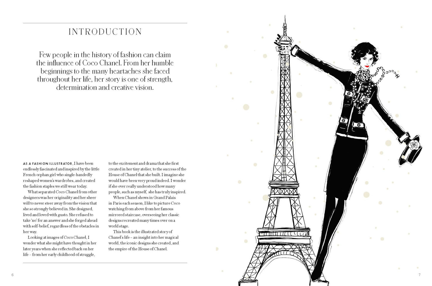 Koffietafelboek Coco Chanel The Illustrated World of a Fashion Icon