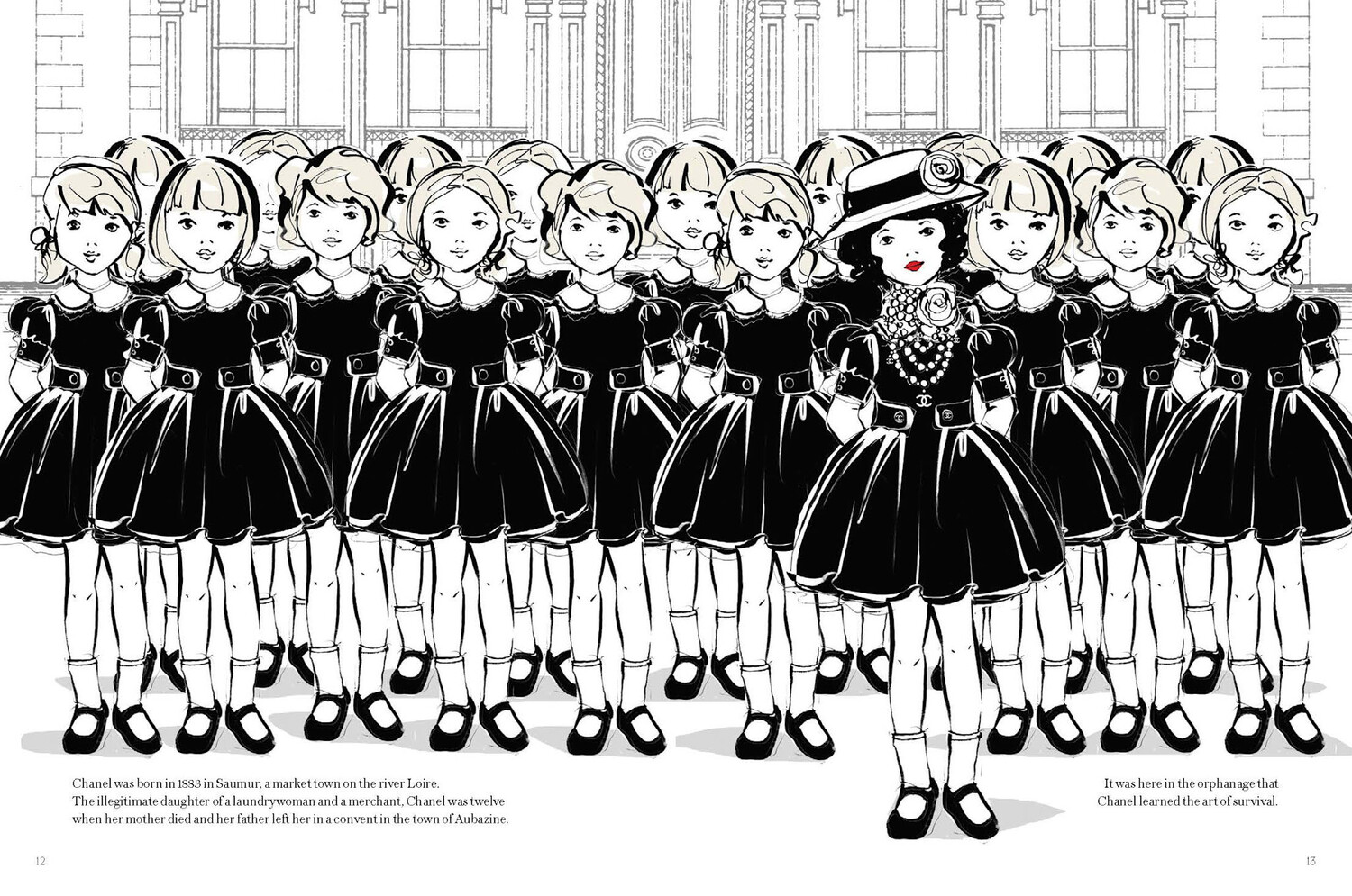 Koffietafelboek Coco Chanel The Illustrated World of a Fashion Icon