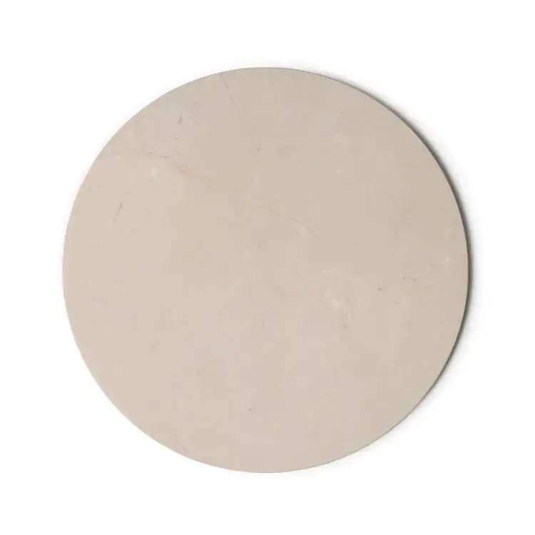 Dienblad marmer beige rond Ø30 cm