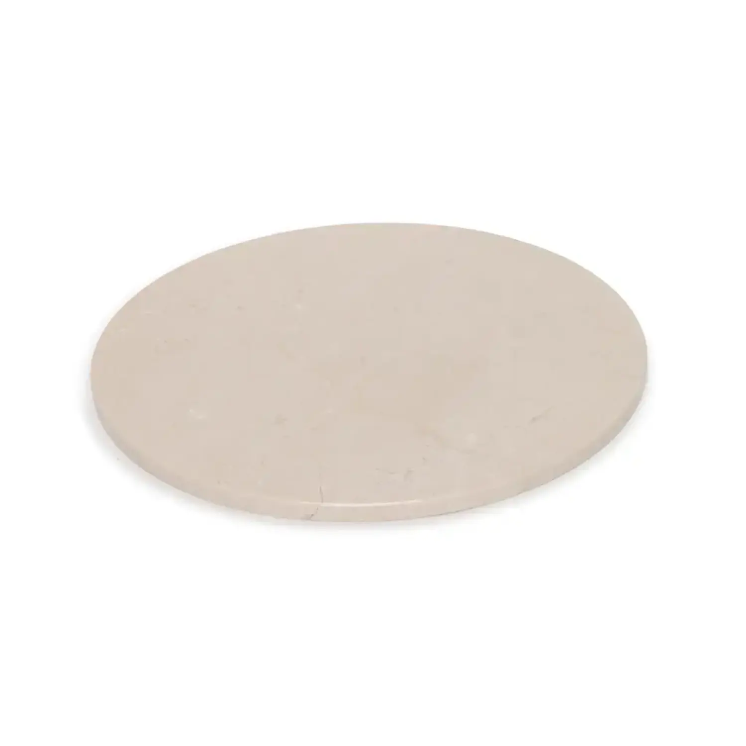 Dienblad marmer beige rond Ø30 cm