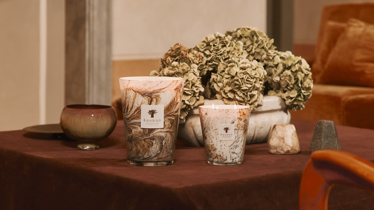Baobab Collection Geurkaars Leaves Naïs Limited Edition Max 24