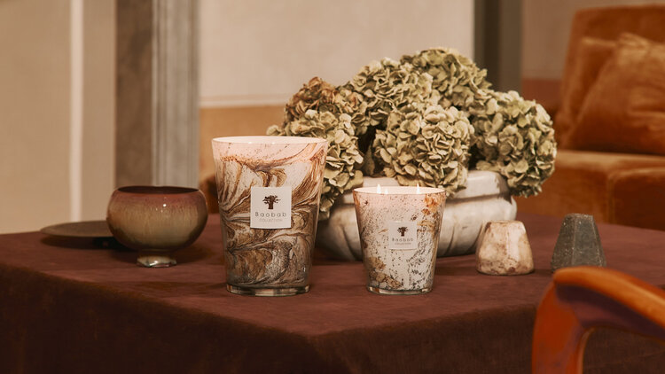 Baobab Collection Geurkaars Leaves Naïs Limited Edition Max 24 Grande