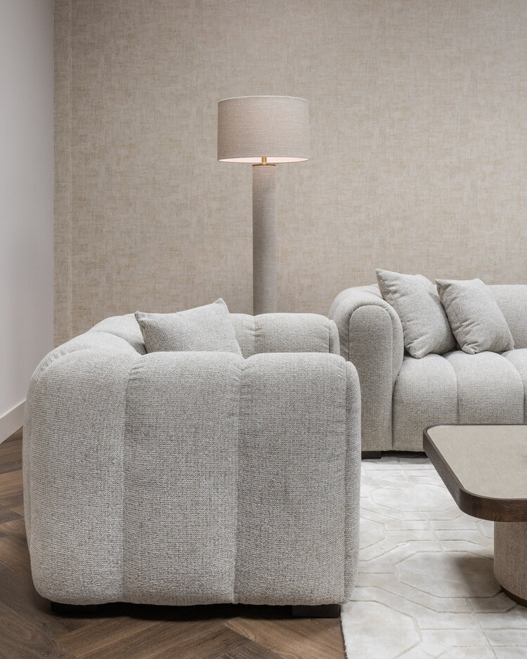 Richmond Interiors Loungestoel Fauteuil Novaro natural fancy