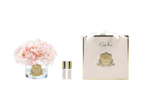 Côte Noire Perfumed Natural Touch Pink Hydrangea Gold Badge Pink Box