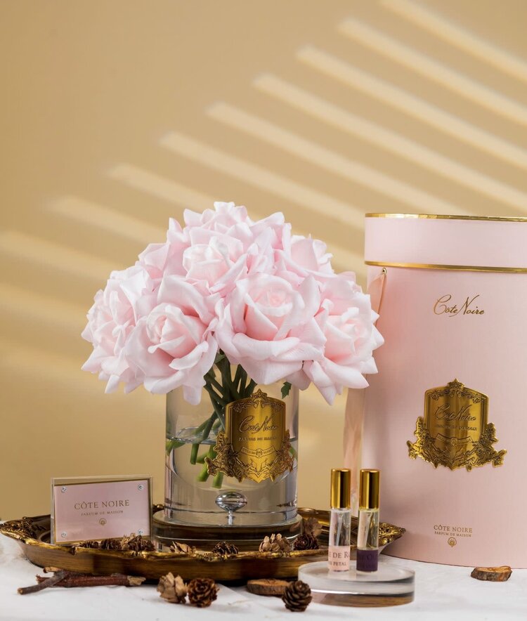 Côte Noire Luxury Grand Bouquet French Pink Gold Badge Pink Box