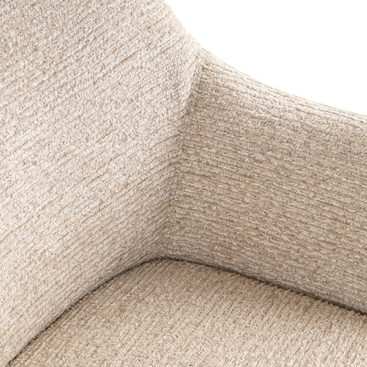 Richmond Interiors Eetkamerstoel Aldo natural linear draaibaar