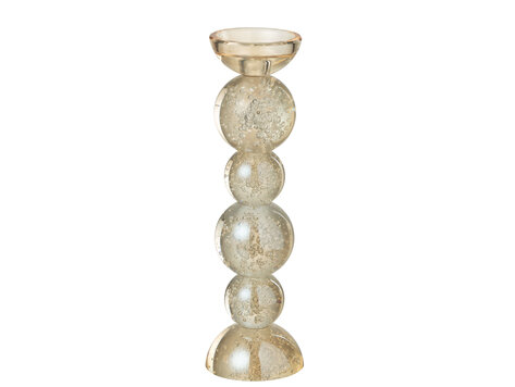 Kandelaar Champagne glas groot