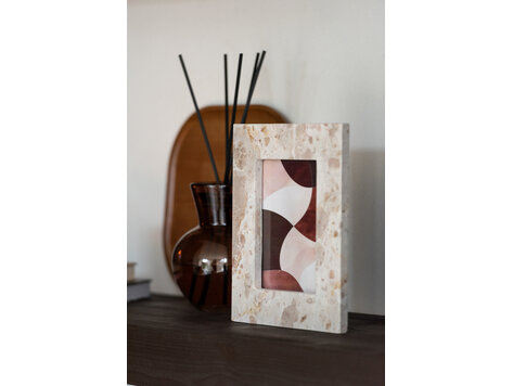 Fotolijst Marble beige klein