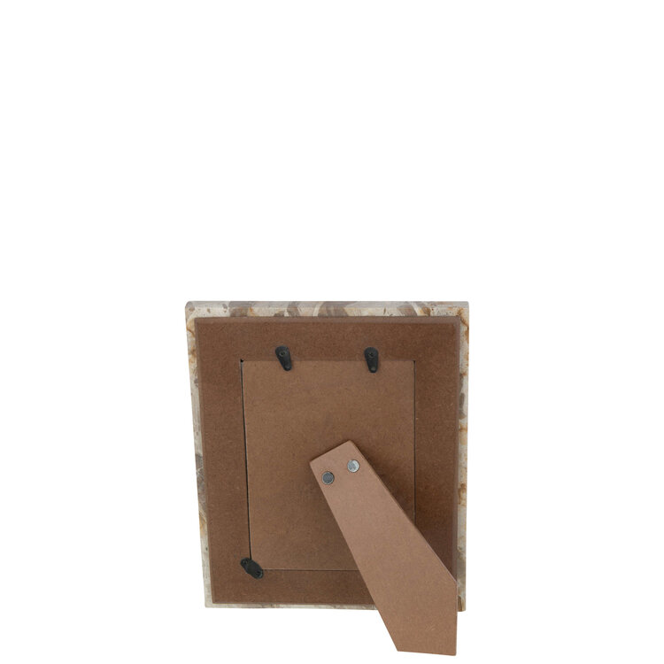 Fotolijst Marble beige groot