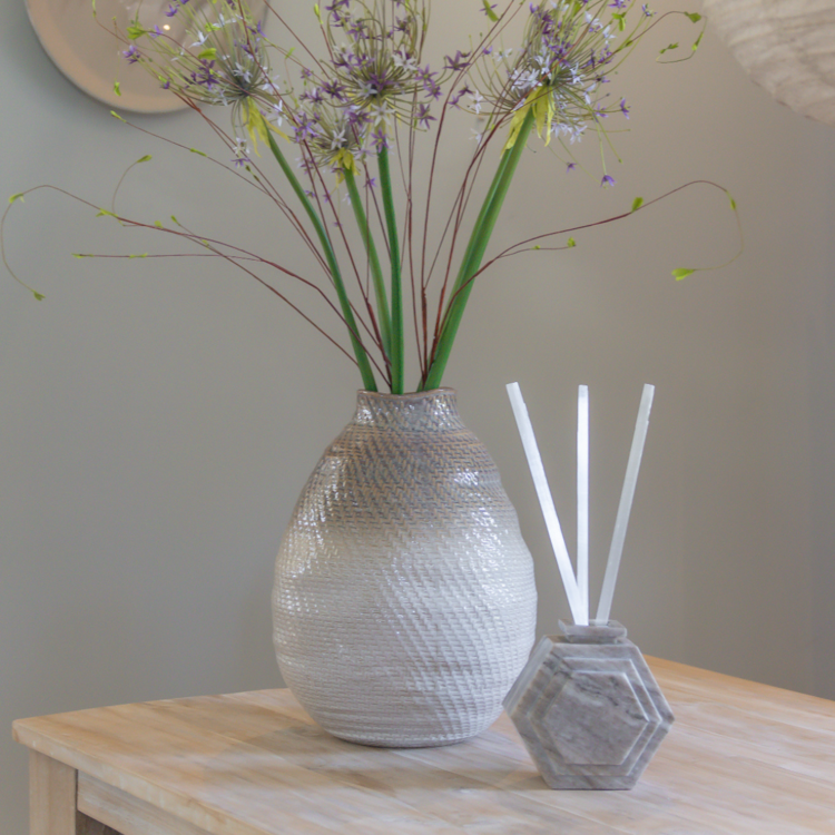 Fiducia N°2 Terra Diffuser met seleniet sticks en parfumolie