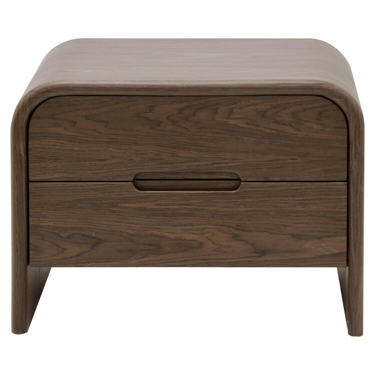 Richmond Interiors Nachtkastje Bedford brown 2 lades