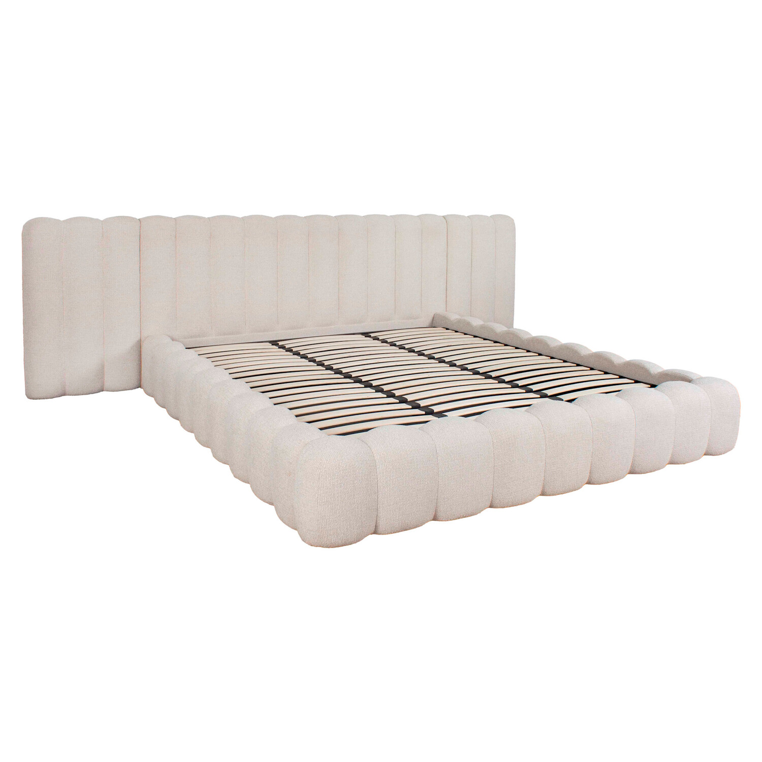 Richmond Interiors Bed Cupidon cream fancy met opbergruimte 180x210 cm