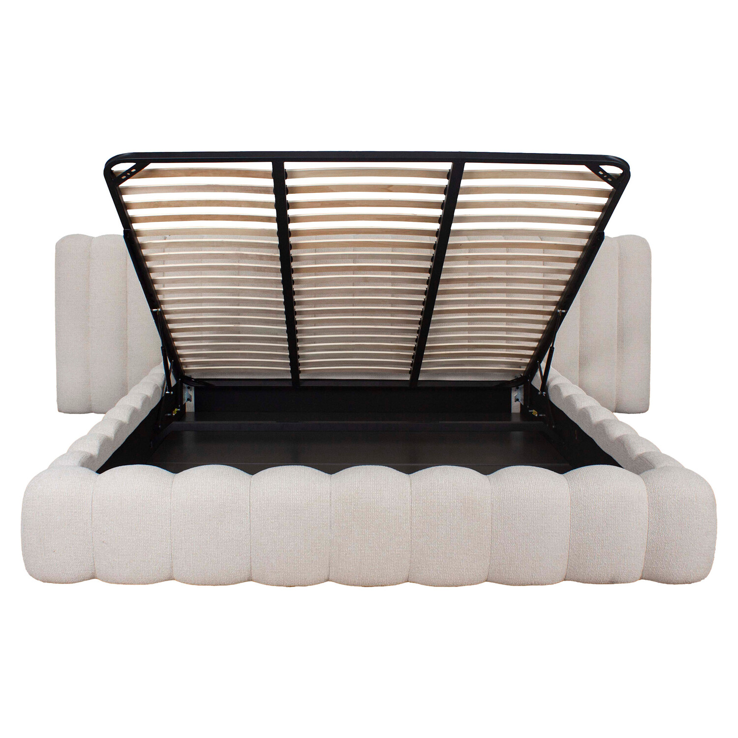 Richmond Interiors Bed Cupidon cream fancy met opbergruimte 180x210 cm