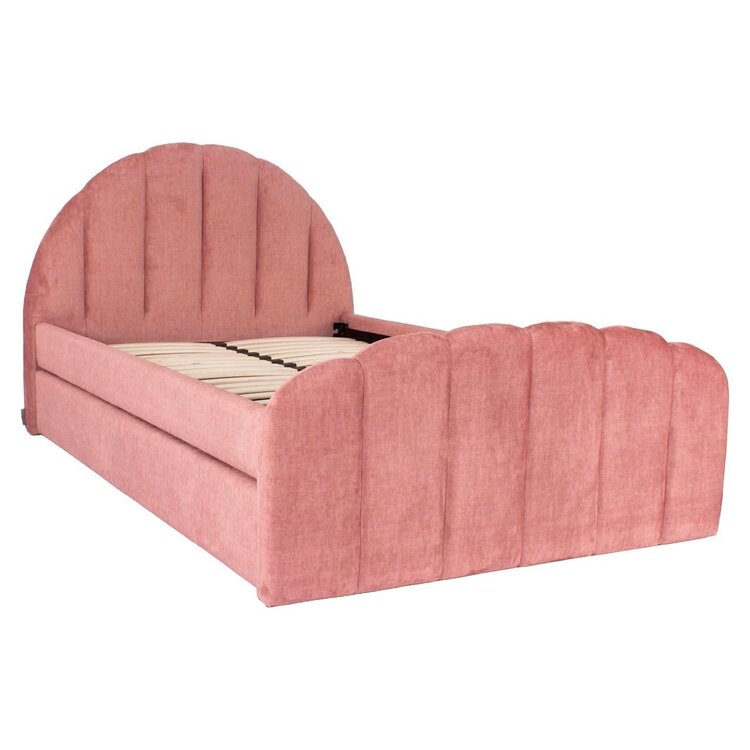 Richmond Interiors Bed Pixie rosewood jewel met pull-out bed 120x200 cm