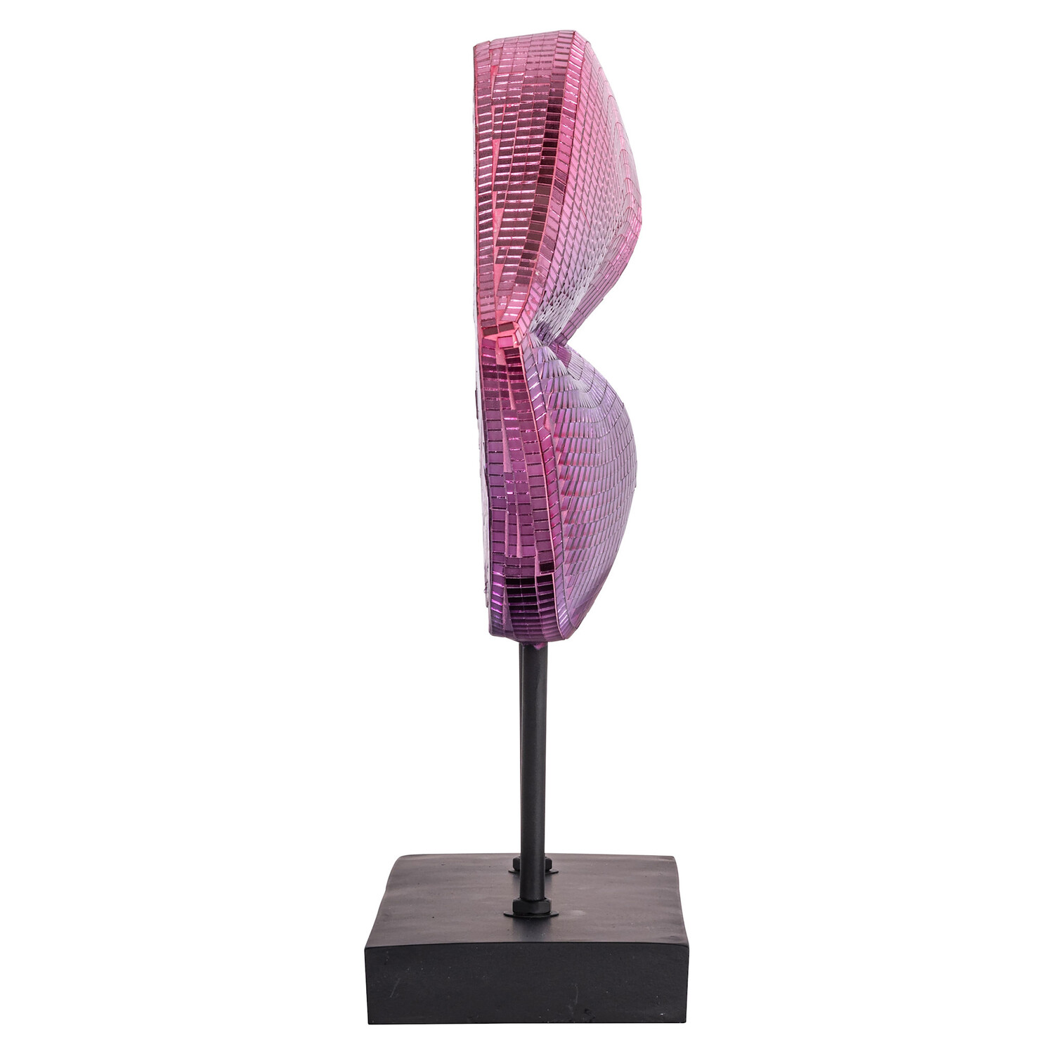 Richmond Interiors Decoratie object Ladonna pink disco lips roze paars