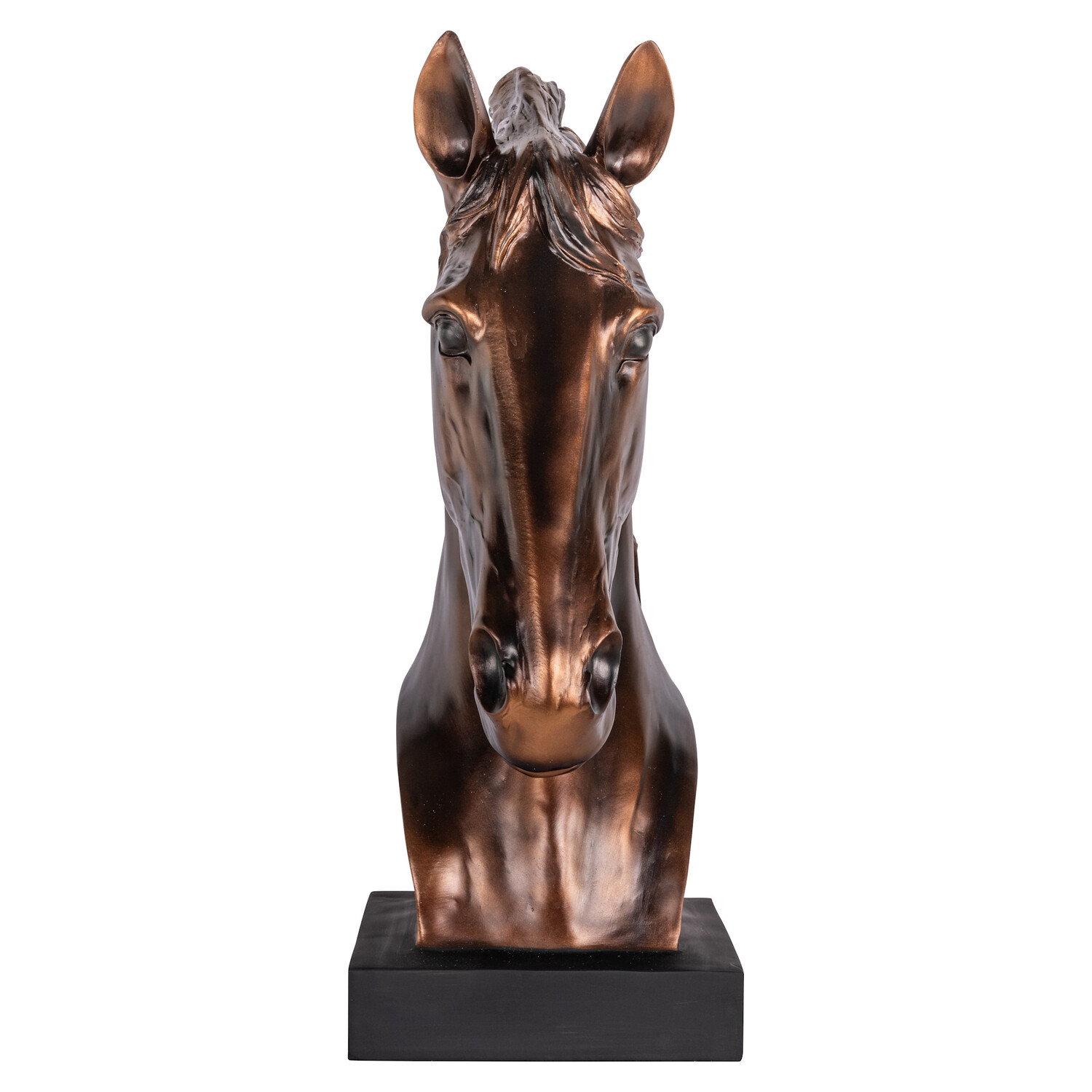 Richmond Interiors Decoratie object Shadow bronze paardenhoofd brons