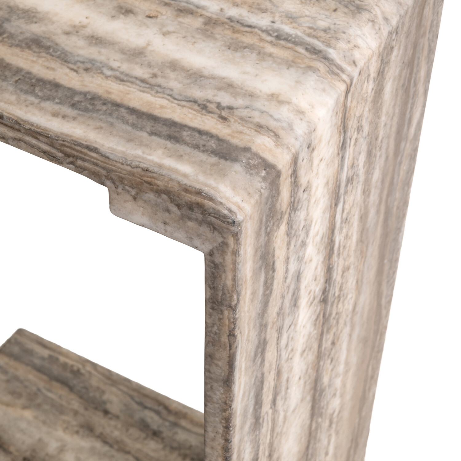 Richmond Interiors Sofa tafel Dulce grey marmer grijs